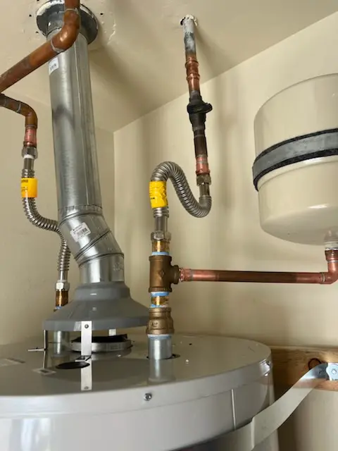 Water heater installation and plumbing repair in Ballard